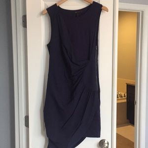 BCBGMaxazria Navy Blue Dress